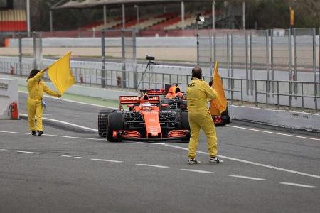 Stoffel Vandoorne - McLaren - Formel 1-Test - Barcelona - 28. Februar 2017