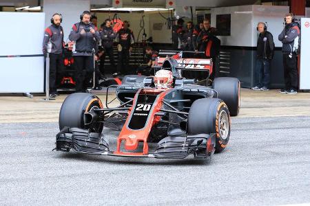 Kevin Magnussen - HaasF1 - Formel 1-Test - Barcelona - 28. Februar 2017