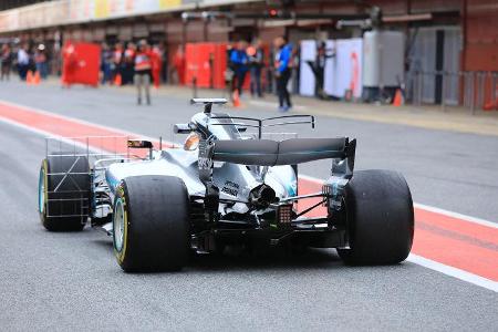 Lewis Hamilton - Mercedes - Formel 1-Test - Barcelona - 28. Februar 2017