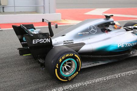 Lewis Hamilton - Mercedes - Formel 1-Test - Barcelona - 28. Februar 2017