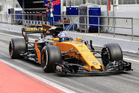 Jolyon Palmer - Renault - Formel 1-Test - Barcelona - 28. Februar 2017