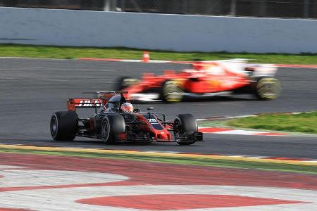 Kevin Magnussen - HaasF1 - Formel 1 - Test - Barcelona - 28. Februar 2017