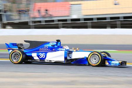 Antonio Giovinazzi - Sauber - Formel 1 - Test - Barcelona - 28. Februar 2017