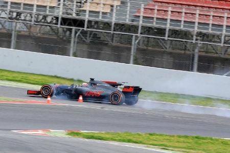 Kevin Magnussen - HaasF1 - Formel 1 - Test - Barcelona - 28. Februar 2017