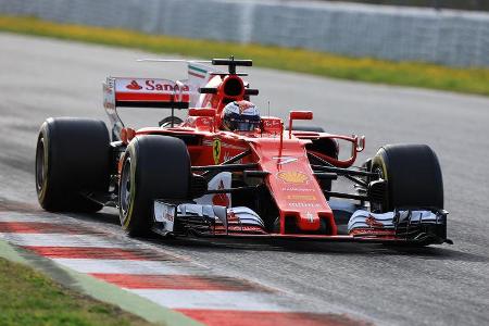 Kimi Räikkönen - Ferrari - Formel 1 - Test - Barcelona - 28. Februar 2017