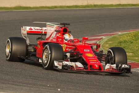 Ferrari - Formel 1 - Test - Barcelona - 2017