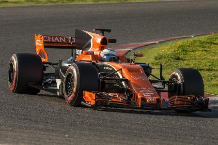 McLaren - Formel 1 - Test - Barcelona - 2017