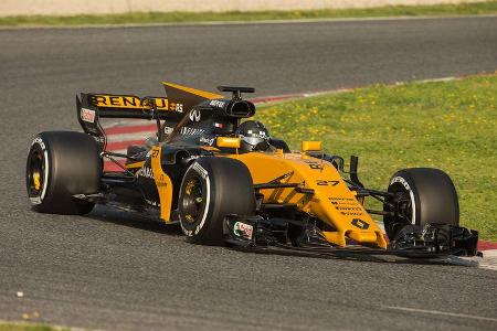 Renault - Formel 1 - Test - Barcelona - 2017