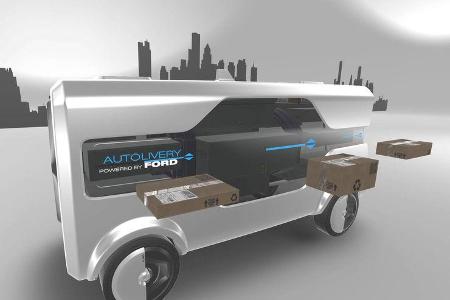 Ford Autonomous Delivery Concept