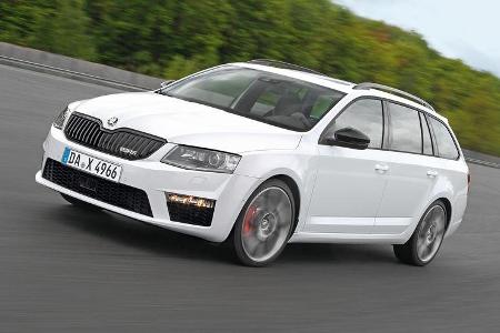 Skoda Octavia Combi RS, Frontansicht