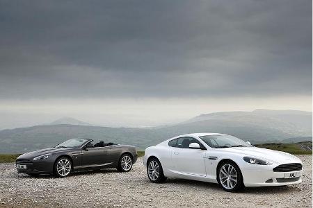 Aston Martin DB9 Cabrio und Coupé, Facelift, 2010, Sportwagen