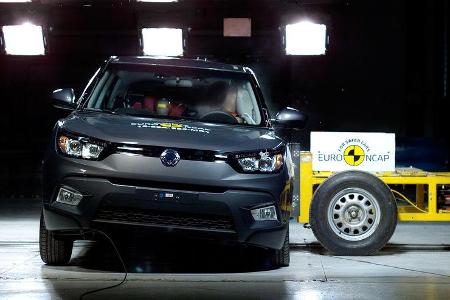 EuroNCAP Crashtest Ssangyong Tivoli