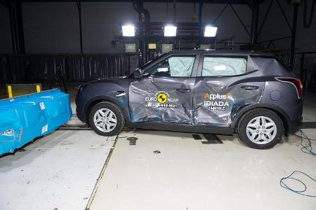 EuroNCAP Crashtest Ssangyong Tivoli