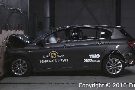 Fiat Tipo Crashtest Euro NCAP 2016