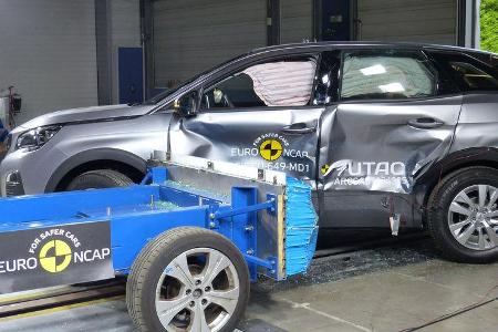 EuroNCAP Crashtest 2016 Peugeot 3008