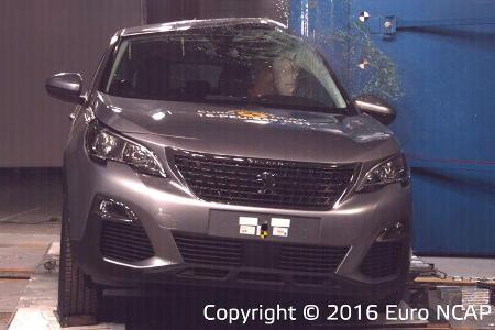 EuroNCAP Crashtest 2016 Peugeot 3008