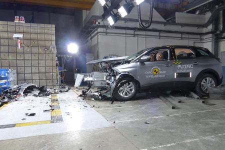 EuroNCAP Crashtest 2016 Peugeot 3008