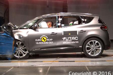 EuroNCAP Renault Scenic