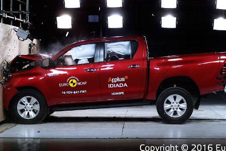 EuroNCAP Toyota Hilux