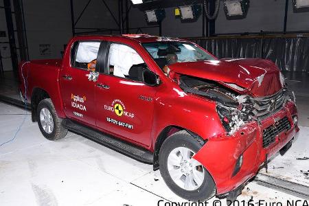 EuroNCAP Toyota Hilux