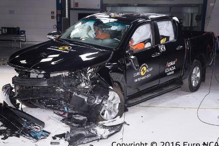 EuroNCAP Toyota Hilux