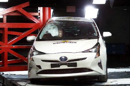 EuroNCAP Crashtest Toyota Prius