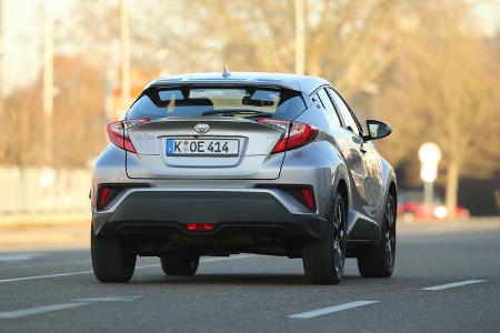 Toyota C-HR 1.2 T, Heckansicht