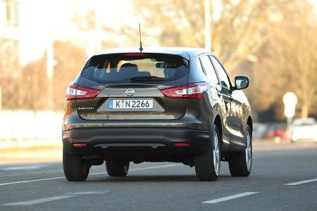 Nissan Qashqai 1.2 DIG-T, Heckansicht