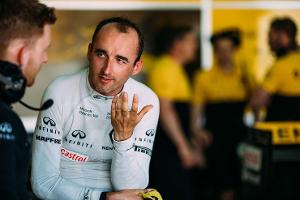 Kubica testet Renault R.S.17 in Ungarn