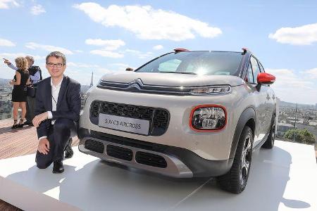 Citroen C3 Aircross Sitzprobe Paris