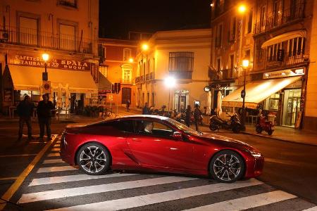 Lexus LC 500h, Seitenansicht