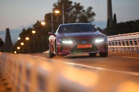 Lexus LC 500h, Frontansicht