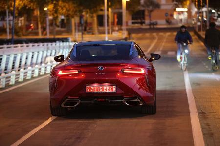 Lexus LC 500h, Heckansicht
