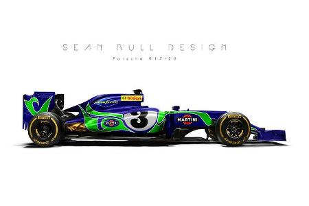Formel 1-Autos im Le Mans Design - Sean Bull