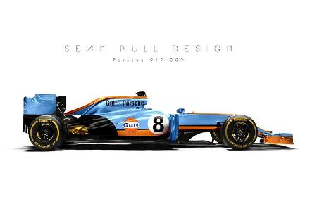 Formel 1-Autos im Le Mans Design - Sean Bull