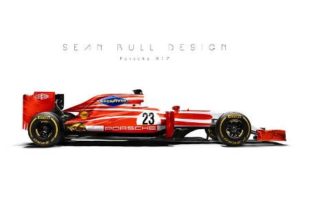 Formel 1-Autos im Le Mans Design - Sean Bull
