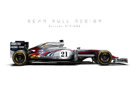 Formel 1-Autos im Le Mans Design - Sean Bull
