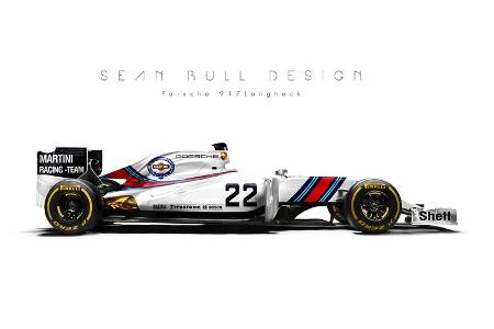 Formel 1-Autos im Le Mans Design - Sean Bull