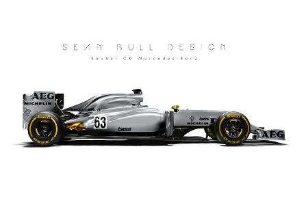 Formel 1-Autos im Le Mans Design - Sean Bull