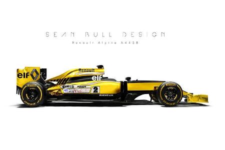 Formel 1-Autos im Le Mans Design - Sean Bull