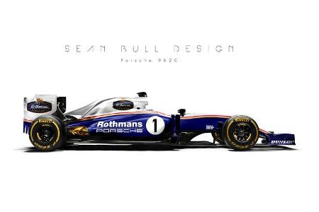 Formel 1-Autos im Le Mans Design - Sean Bull