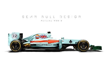 Formel 1-Autos im Le Mans Design - Sean Bull