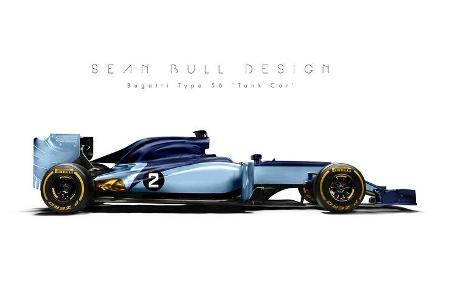 Formel 1-Autos im Le Mans Design - Sean Bull