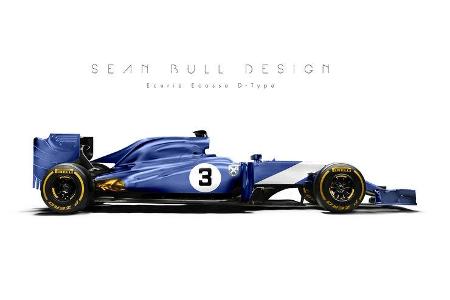 Formel 1-Autos im Le Mans Design - Sean Bull
