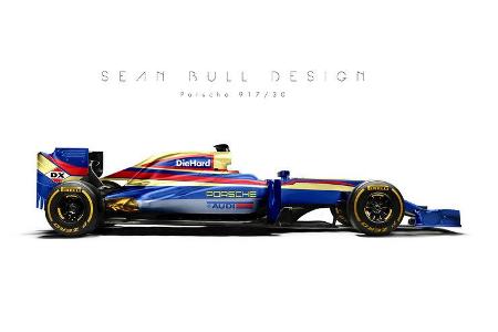 Formel 1-Autos im Le Mans Design - Sean Bull