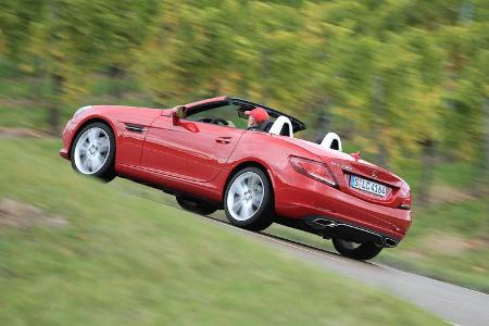 Mercedes SLC 250 d, Heckansicht