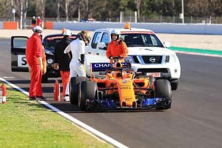 Stoffel Vandoorne - F1-Test Barcelona - 2018