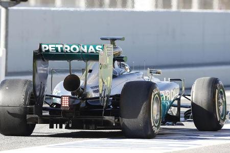 Nico Rosberg - F1-Test Barcelona 2014