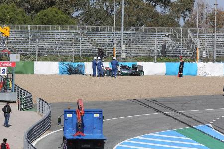 Lewis Hamilton - Mercedes - Formel 1 - Jerez-Test - 28. Januar 2014