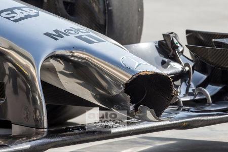 McLaren Nase - Crash - Formel 1 - Test - Bahrain - 2014